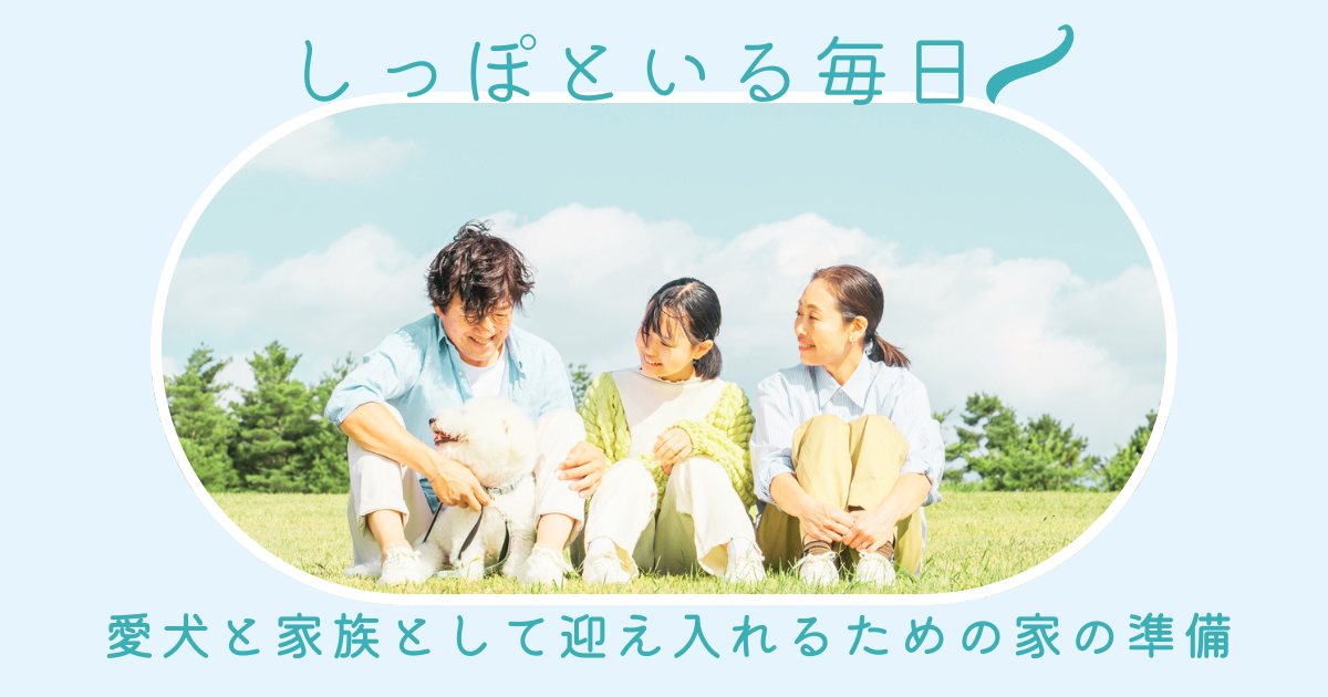 「保護犬・保護猫を家族として迎え入れるための環境準備」のアイキャッチ