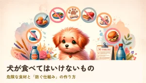 犬が食べてはいけないもの｜危険な食材と「防ぐ仕組み」の作り方