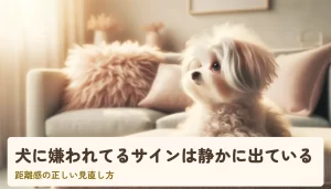 犬に嫌われてるサインは静かに出ている|距離感の正しい見直し方