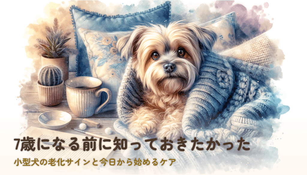 7歳になる前に知っておきたかった｜小型犬の老化サインと今日から始めるケア