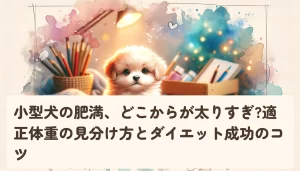 小型犬の肥満、どこからが太りすぎ?適正体重の見分け方とダイエット成功のコツ